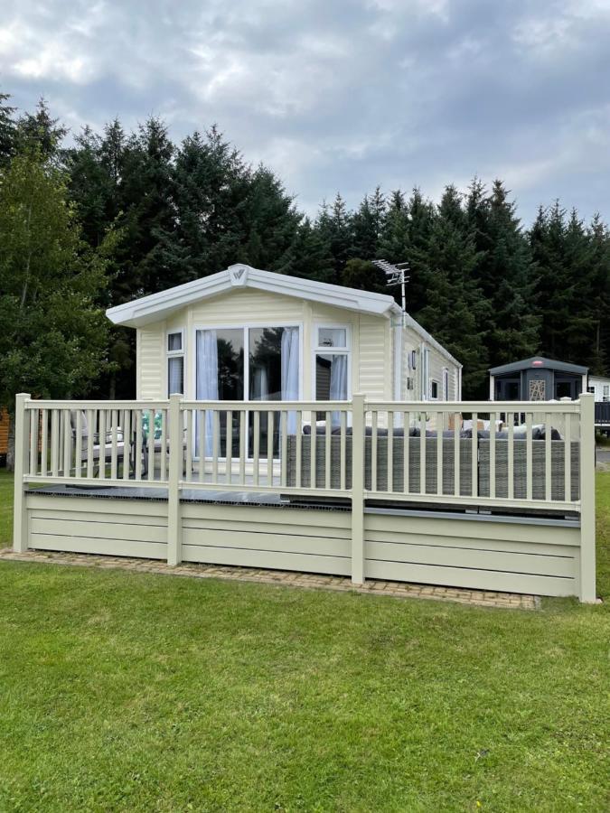 Lazy Bear Lodge Northumberland Swarland Exteriér fotografie